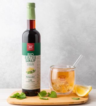 Bio Ice Tea szirup - zöld tea bodza ízesítéssel