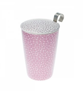 Stones fémszűrős porcelán bögre díszdobozban