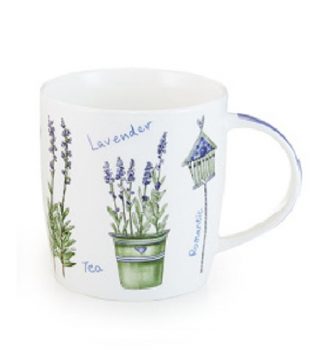 Lavender bögre madáretetővel 0,35l